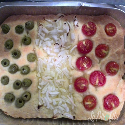 Focaccia Tricolore