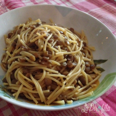 Pasta Con Lenticchie