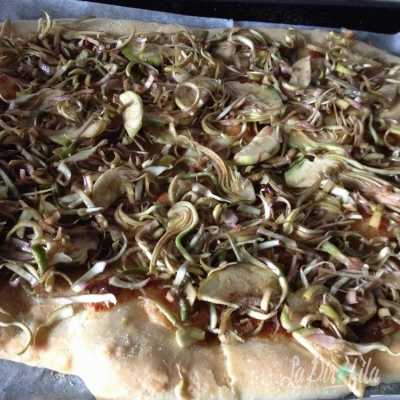 Focaccia Con Carciofi