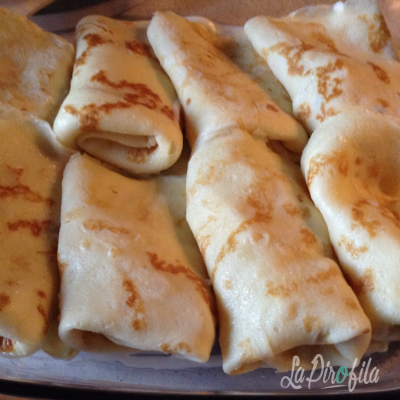 Crespelle Formaggio E Besciamella