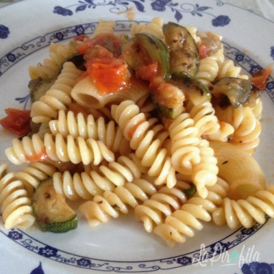 Pasta Con Verdure Grigliate