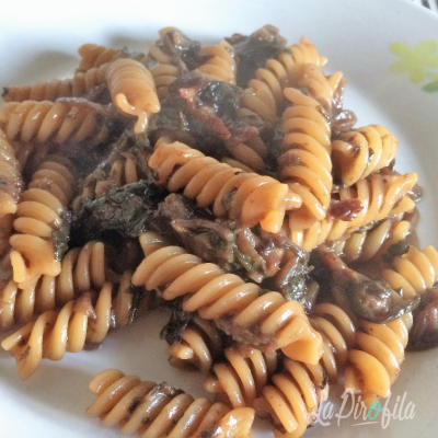 Fusilli Pancetta E Radicchio