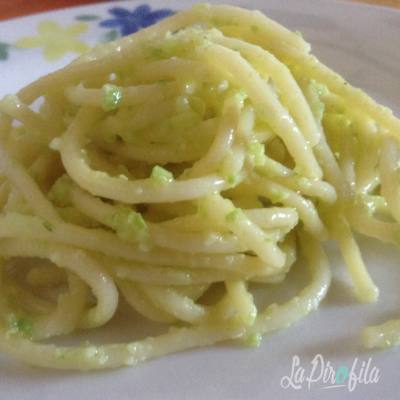 Spaghetti Con Pesto Di Zucchine