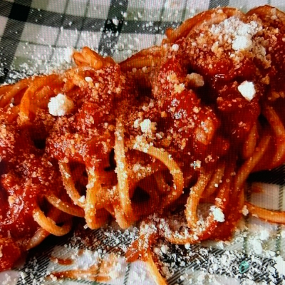 Spaghetti Pancetta E Pomodorini